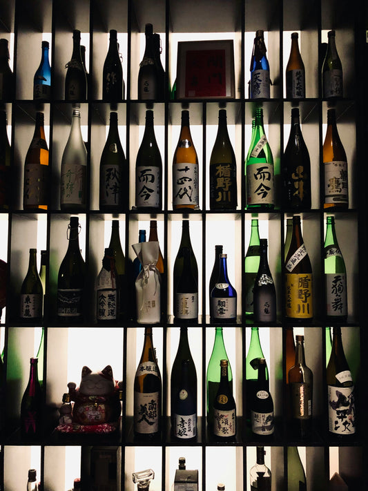 Cata de sake tradicional